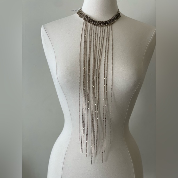 Free People The bounce body necklace gold. - Picture 4 of 5